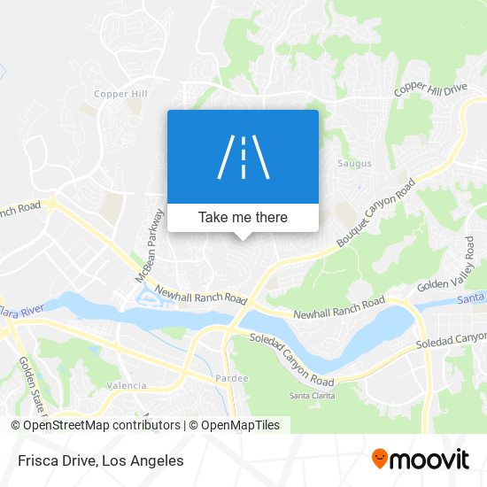 Frisca Drive map