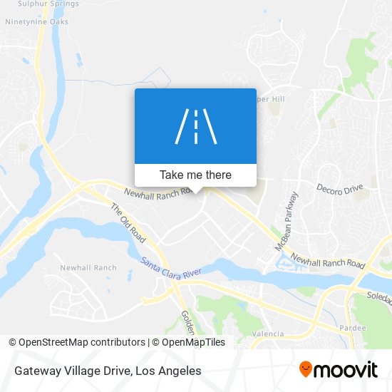 Gateway Village Drive map