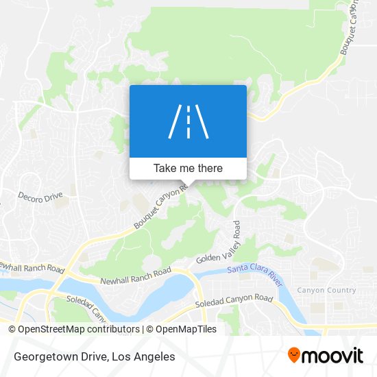 Georgetown Drive map