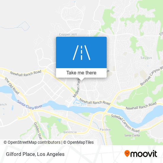 Gilford Place map