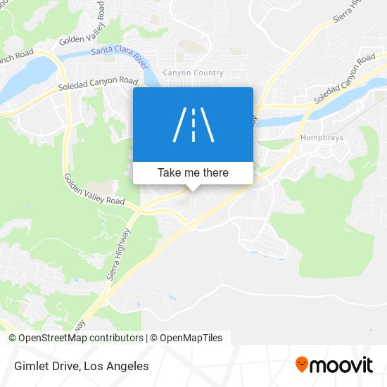 Mapa de Gimlet Drive