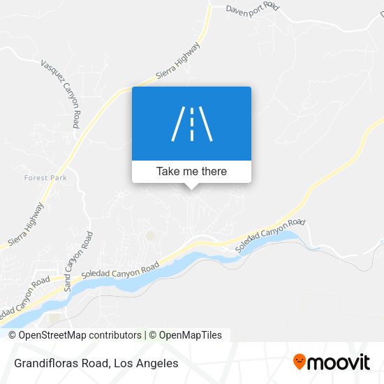 Mapa de Grandifloras Road