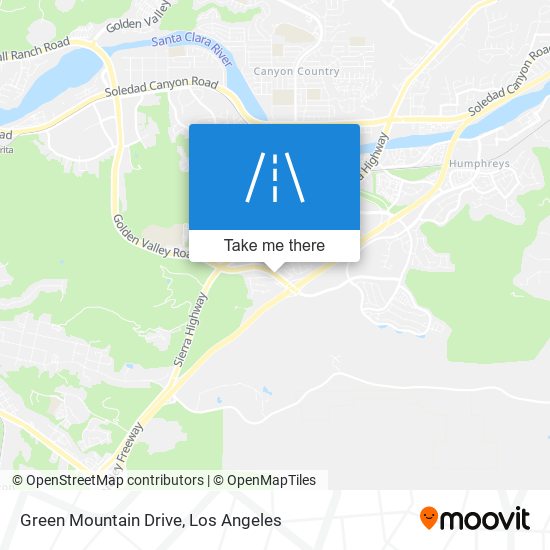 Green Mountain Drive map
