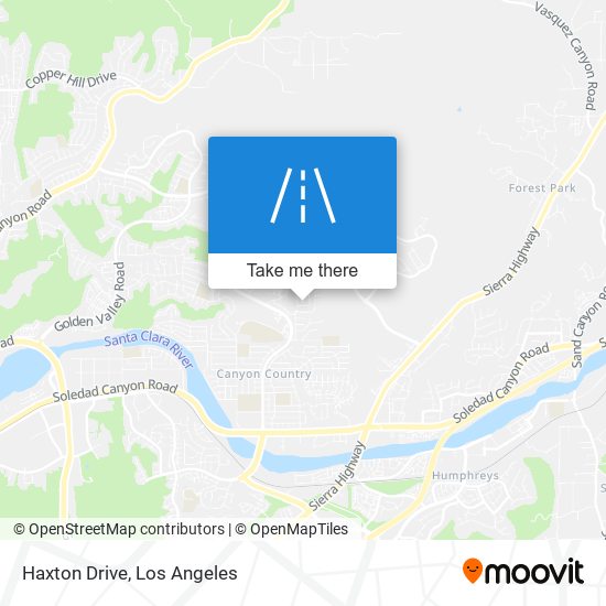 Haxton Drive map