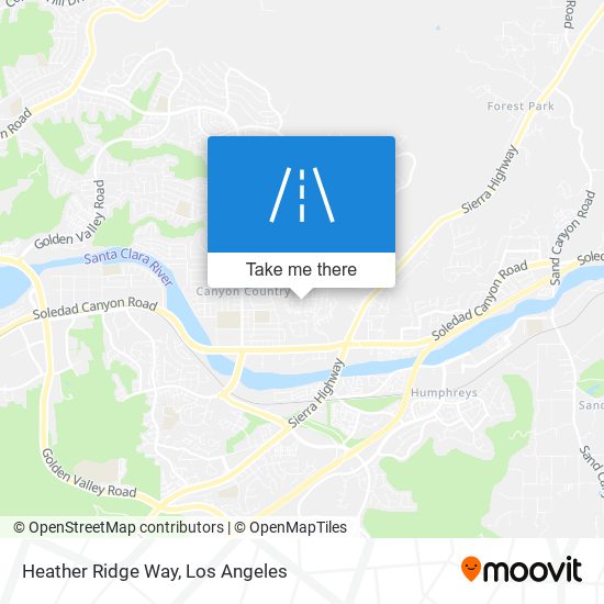 Heather Ridge Way map