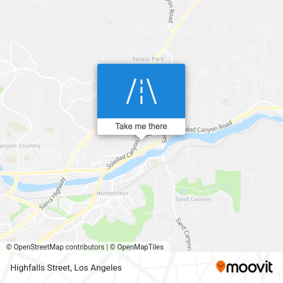 Highfalls Street map