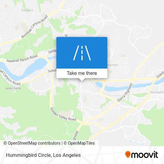 Hummingbird Circle map