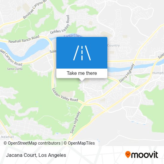 Mapa de Jacana Court