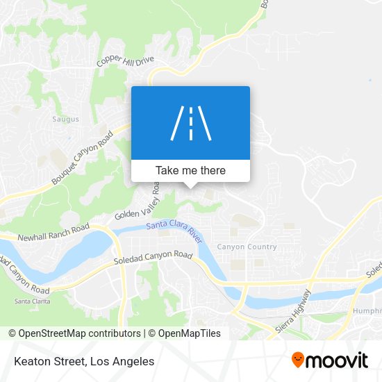Mapa de Keaton Street