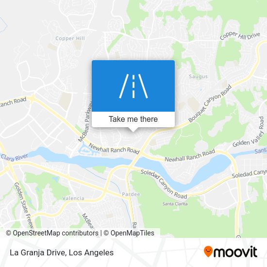 Mapa de La Granja Drive