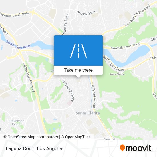 Mapa de Laguna Court