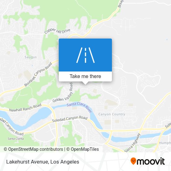 Mapa de Lakehurst Avenue