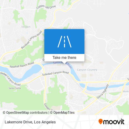 Mapa de Lakemore Drive