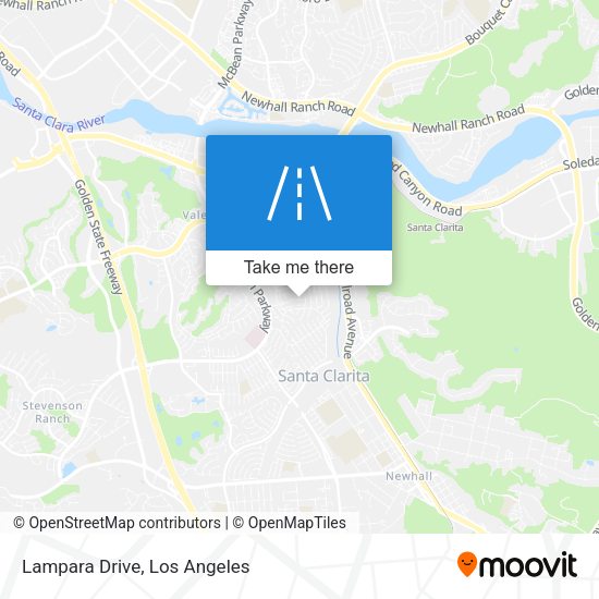 Mapa de Lampara Drive