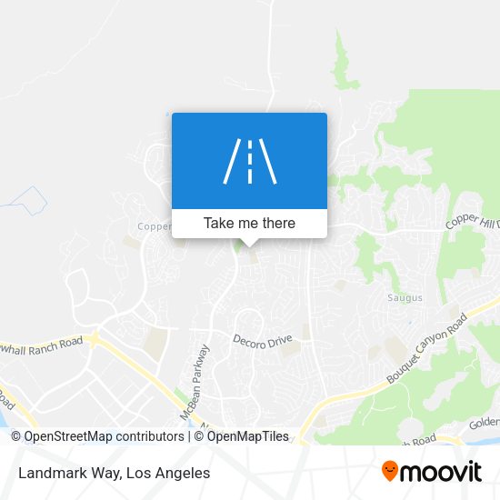 Mapa de Landmark Way