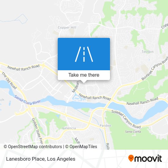 Lanesboro Place map