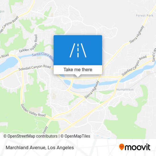Mapa de Marchland Avenue