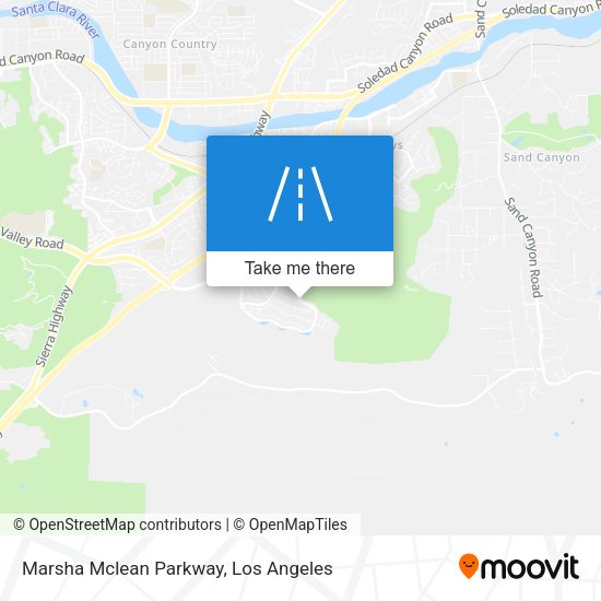 Mapa de Marsha Mclean Parkway