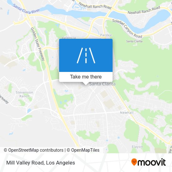 Mill Valley Road map