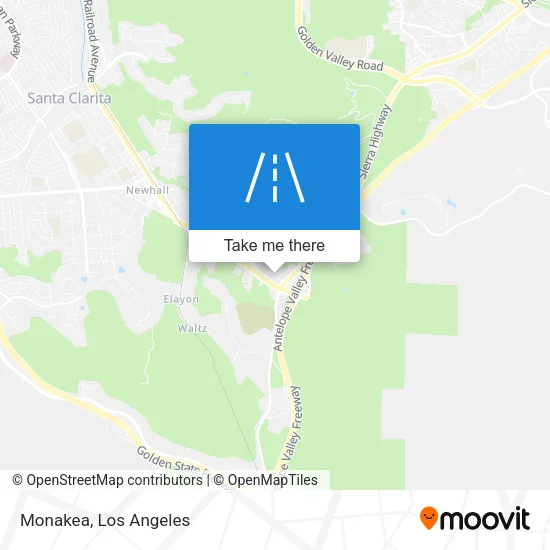 Monakea map