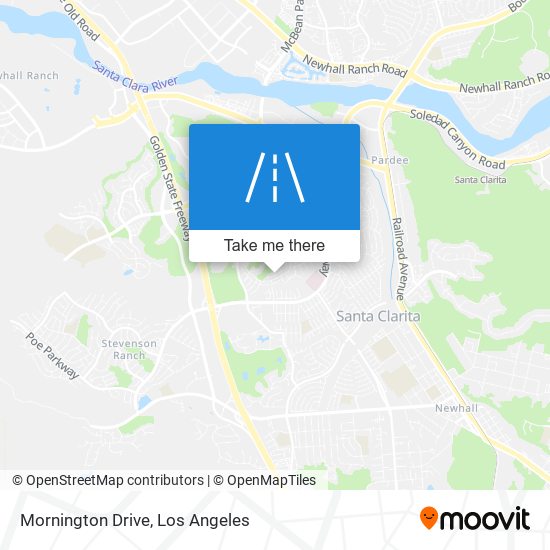 Mapa de Mornington Drive