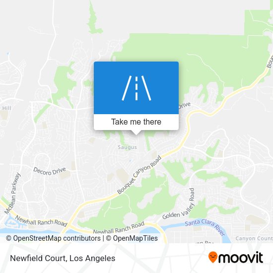 Mapa de Newfield Court