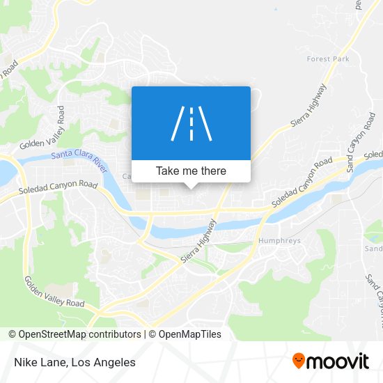 Mapa de Nike Lane