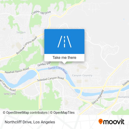 Northcliff Drive map