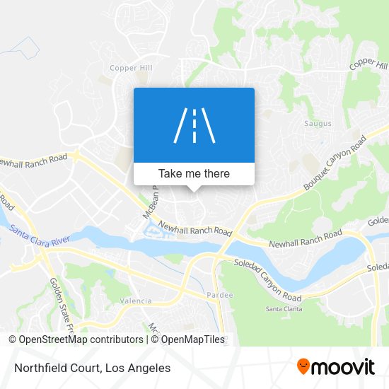 Northfield Court map
