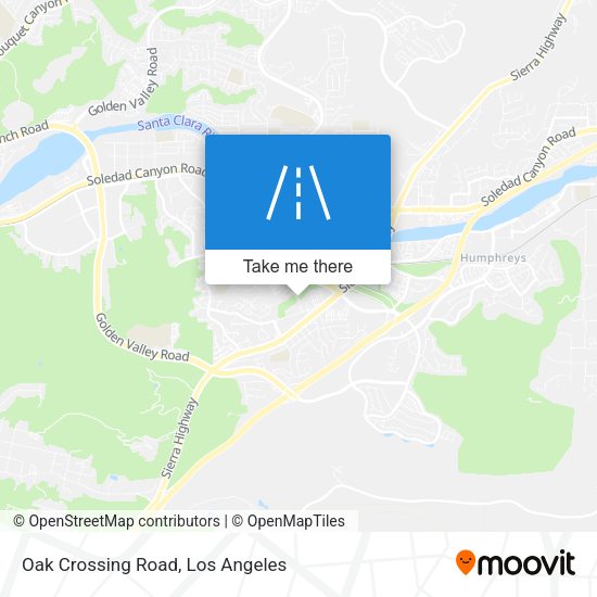 Mapa de Oak Crossing Road