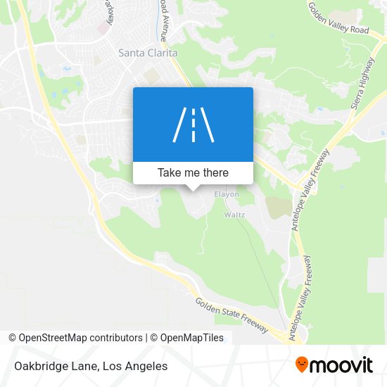 Mapa de Oakbridge Lane