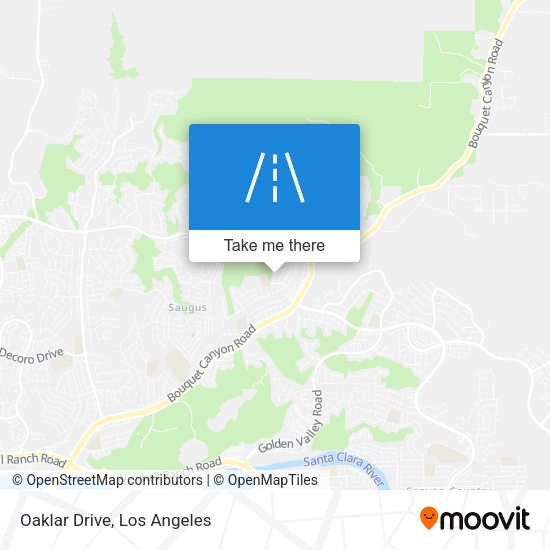 Mapa de Oaklar Drive