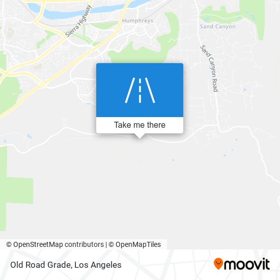 Mapa de Old Road Grade