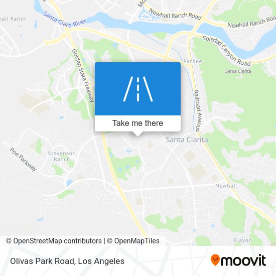 Mapa de Olivas Park Road