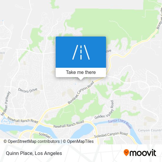 Mapa de Quinn Place