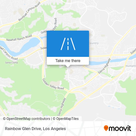 Mapa de Rainbow Glen Drive