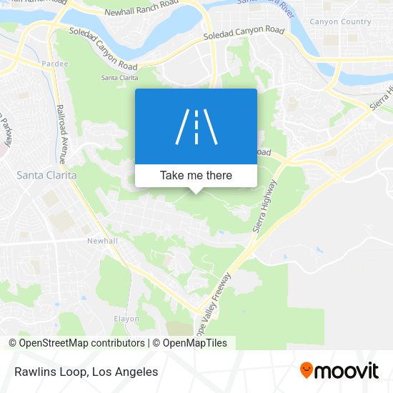 Rawlins Loop map