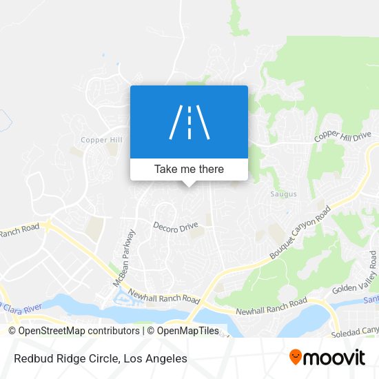 Redbud Ridge Circle map