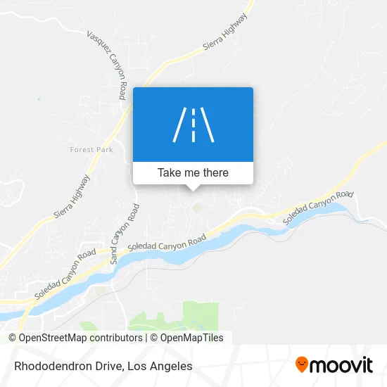 Rhododendron Drive map