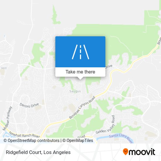 Ridgefield Court map