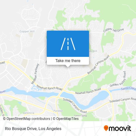 Mapa de Rio Bosque Drive