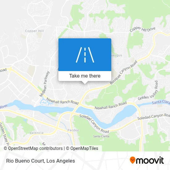 Rio Bueno Court map