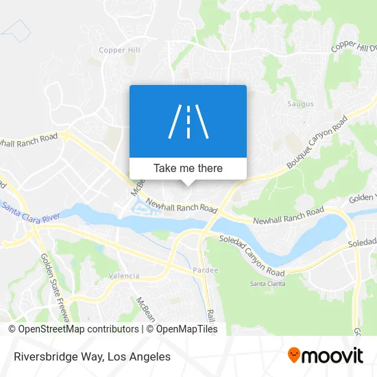 Riversbridge Way map