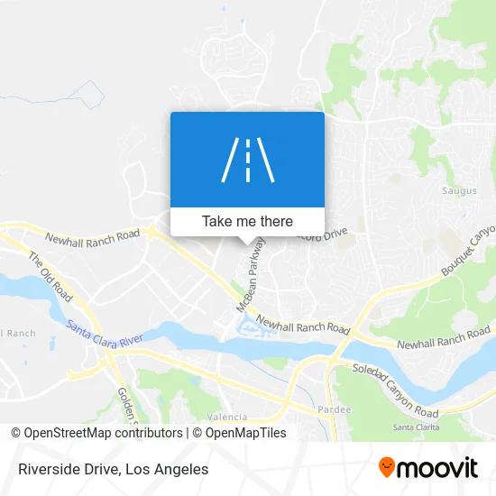 Riverside Drive map