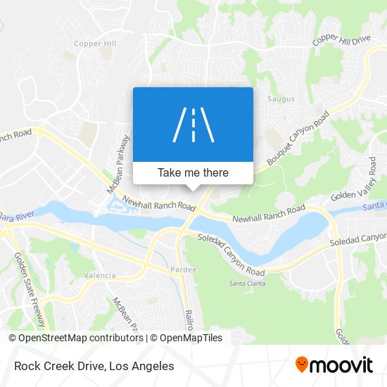 Mapa de Rock Creek Drive