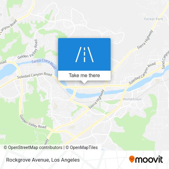 Rockgrove Avenue map