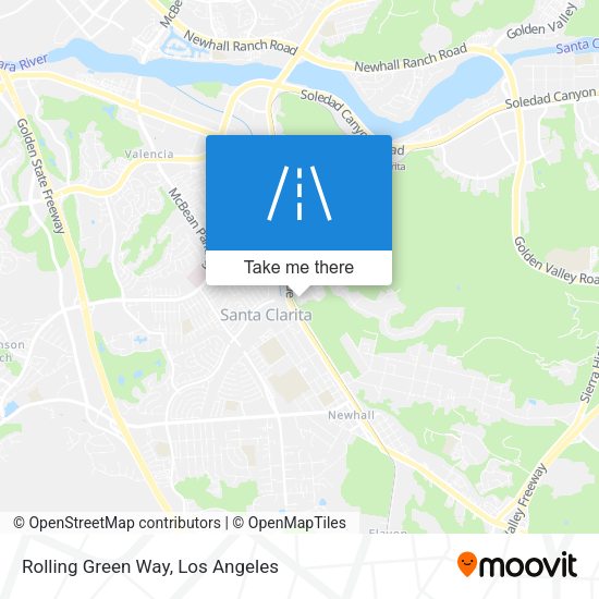 Mapa de Rolling Green Way
