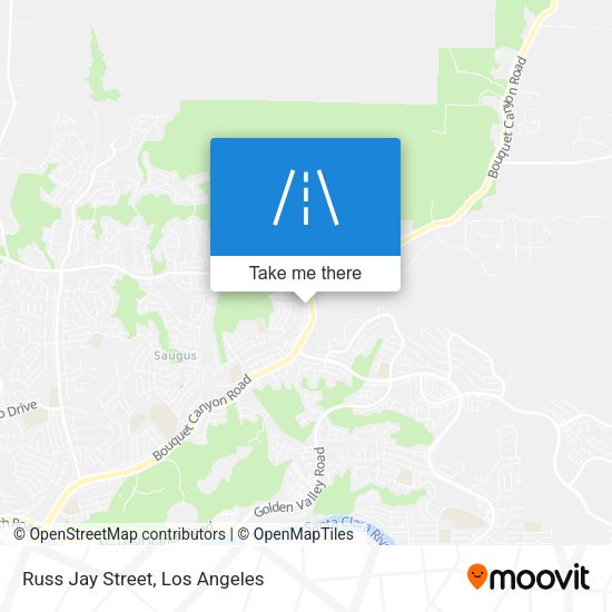 Mapa de Russ Jay Street