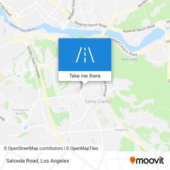 Mapa de Salceda Road