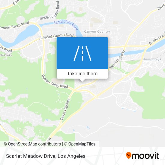 Scarlet Meadow Drive map